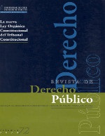 											Ver Núm. 72 (2010): La nueva Ley Orgánica Constitucional del Tribunal Constitucional
										